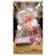 Pretty in Pink Gift Basket - 01